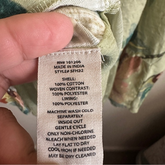 Soft Surroundings Elena Top Sz 1X Sheer Panels - Picture 10 of 12